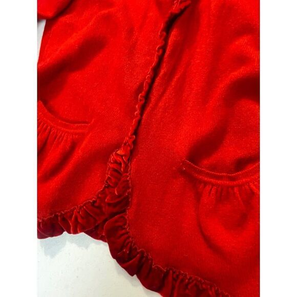 MAGASCHONI Red Cashmere Crew Neck Sweater Small - Picture 5 of 5